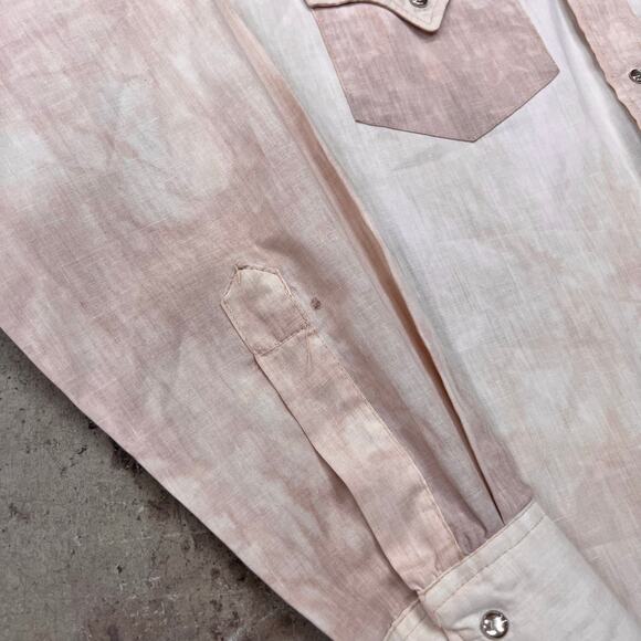 Vintage Lee Extra Long Tails Embroidered Western Cowboy Pearl Snap Rodeo Shirt L - Picture 11 of 14